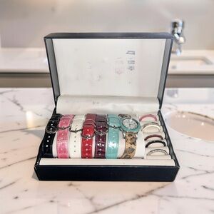 Waltham Wrist Watch Set  Interchangeable Bezel & Bands Vintage